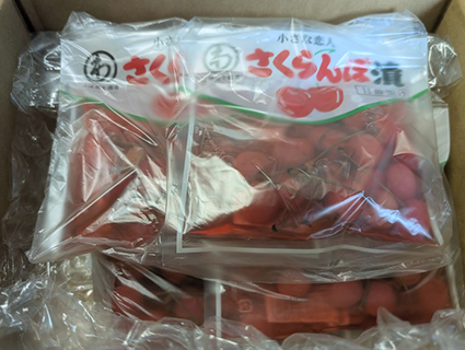 さくらんぼ漬け外観