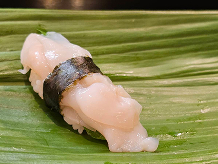 つぶ貝の握り